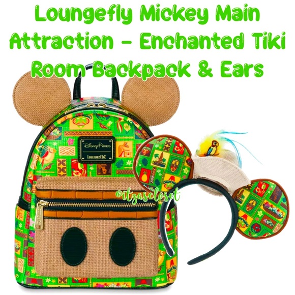 Loungefly Bags Loungefly Mickey Main Attraction Backpack Ear